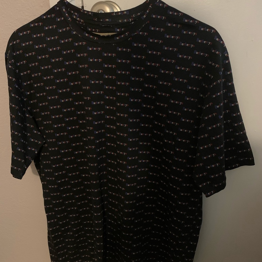 Men’s Blue Burberry T-shirt